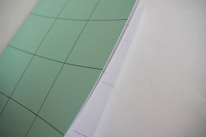 Lines notebook - Mint